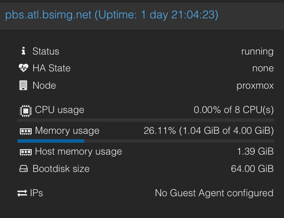 Server info